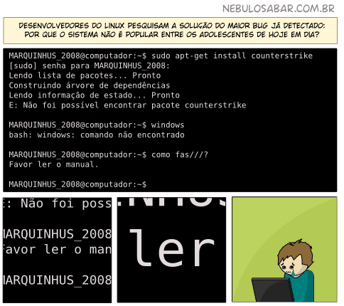 Tirinha: O bug do milênio