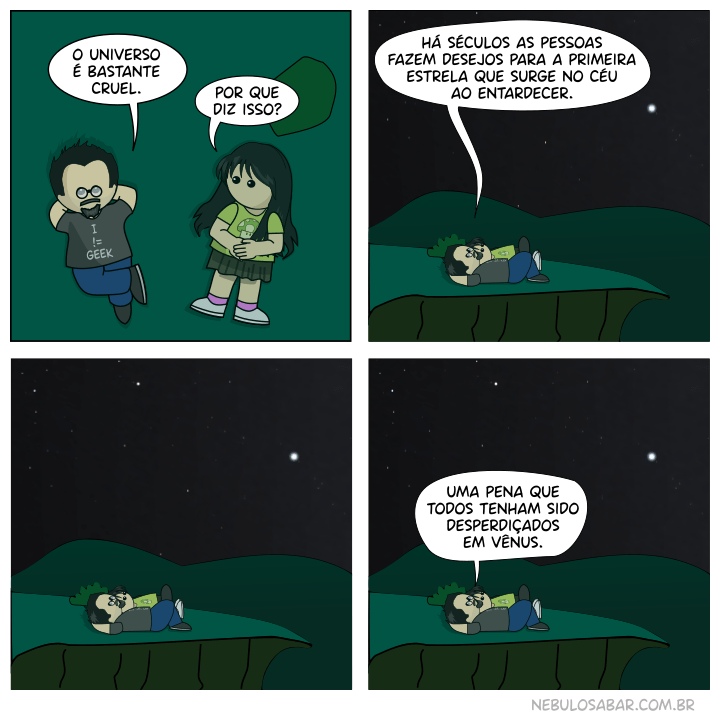Tirinha: Desejos