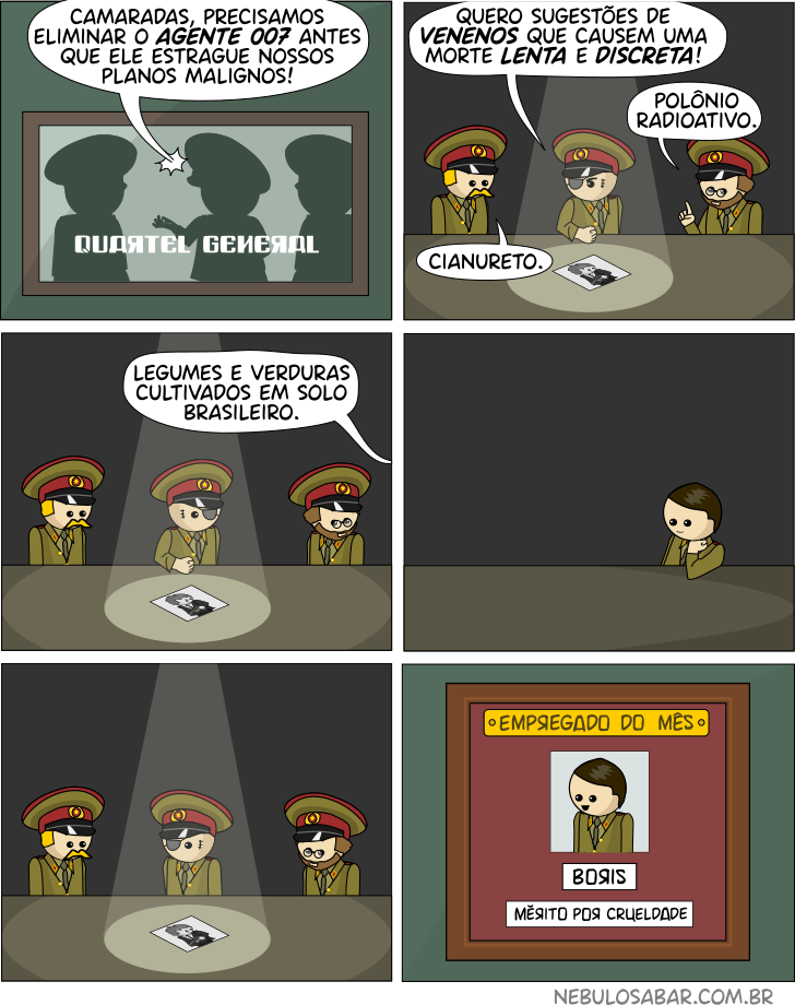 Tirinha: Envenenamento