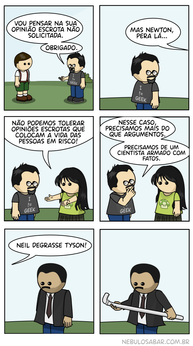 Tirinha: Fatos