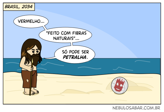 Tirinha: Náufrago
