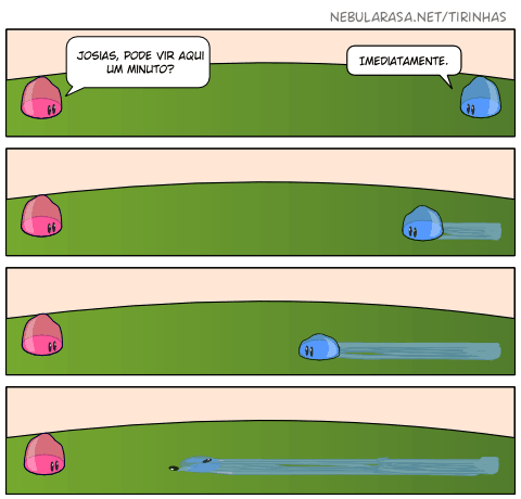 Tirinha: Slimes